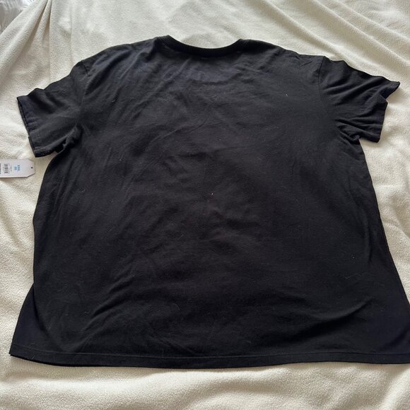 Rolling Stones Black T-Shirt Iconic Tongue Logo XXXL Unisex Short Sleeve Tee NWT - Picture 2 of 8